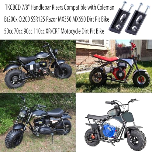 Image of Mini Bike Handlebar Risers 7 /8 22mm Bike Handlebar Riser
