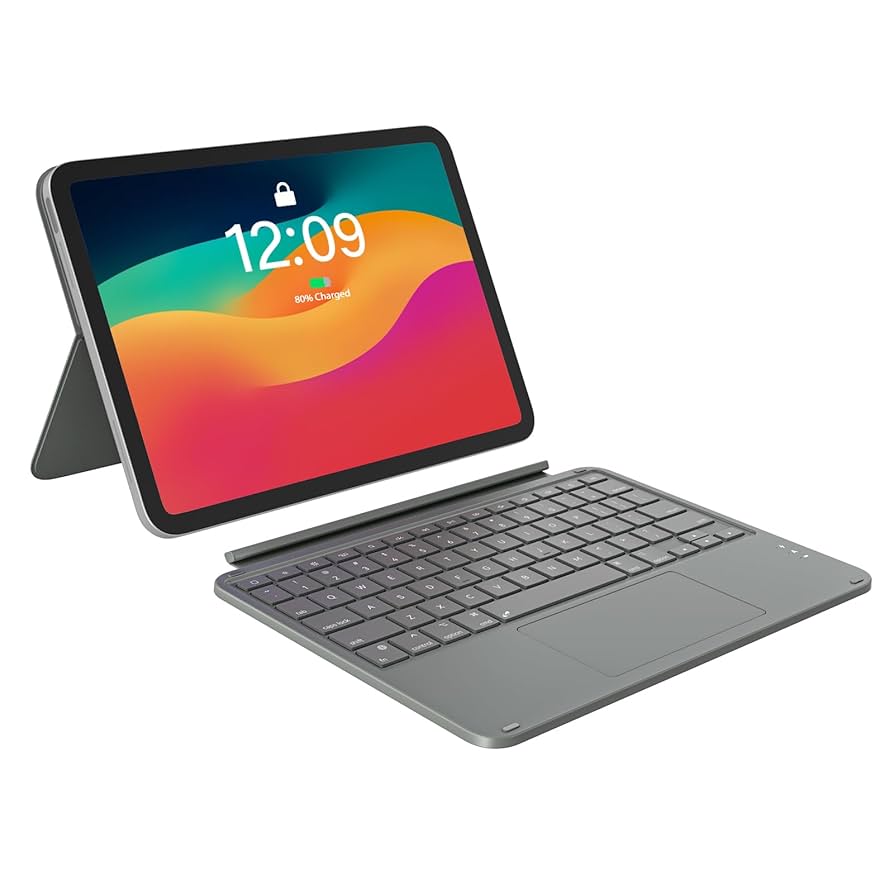 Amazon.com: Touch iPad 10th Generation Case with Keyboard