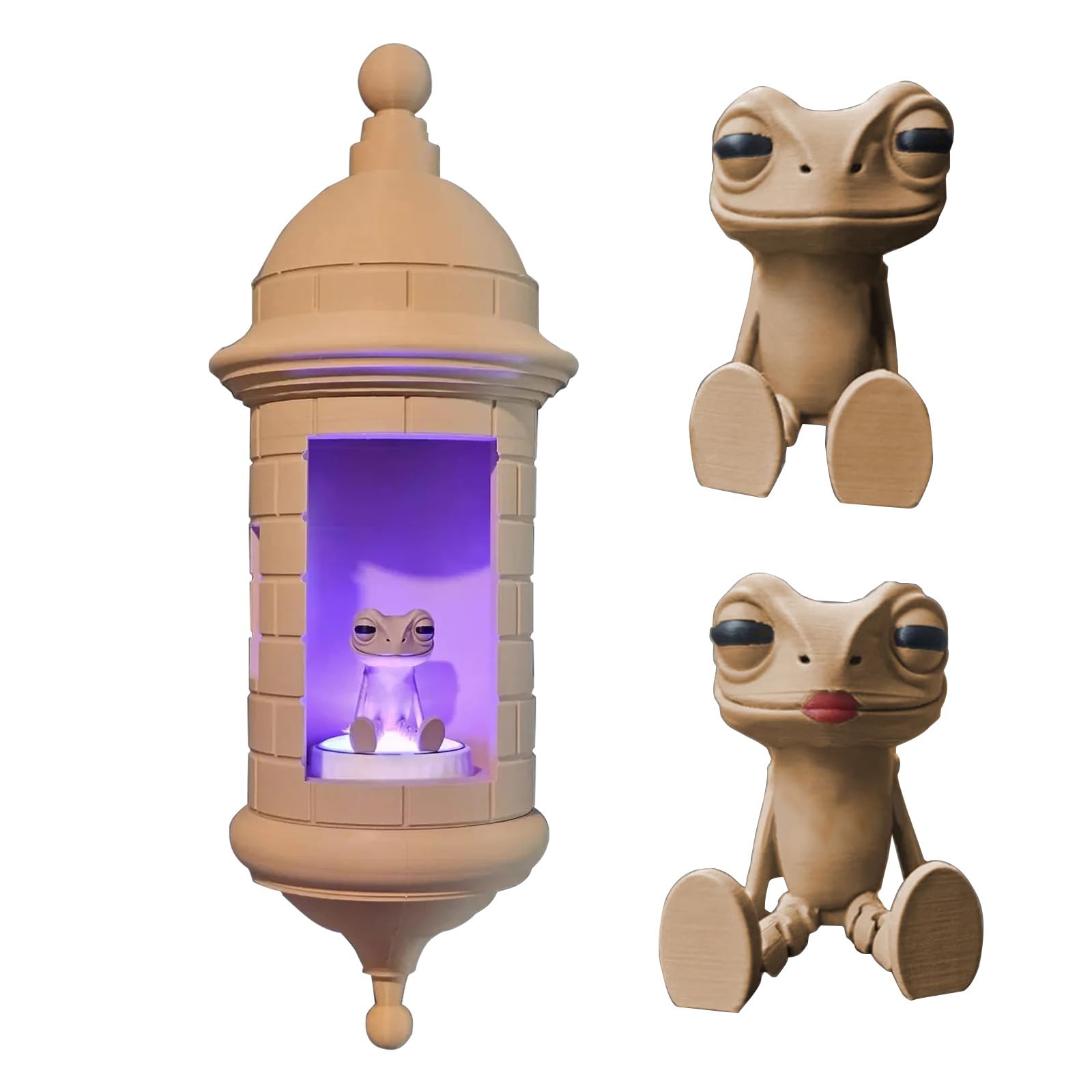 Kelisdi D Artistic Coqui Frogs Sentries Box Wall Lamp Warm Ambients Lighting For Puerto Rico Enthusiasts Garita Sentries Box Light