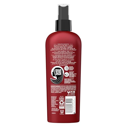 TRESemmé Expert Selection Heat Protection Spray, Keratin Smooth, 8 oz