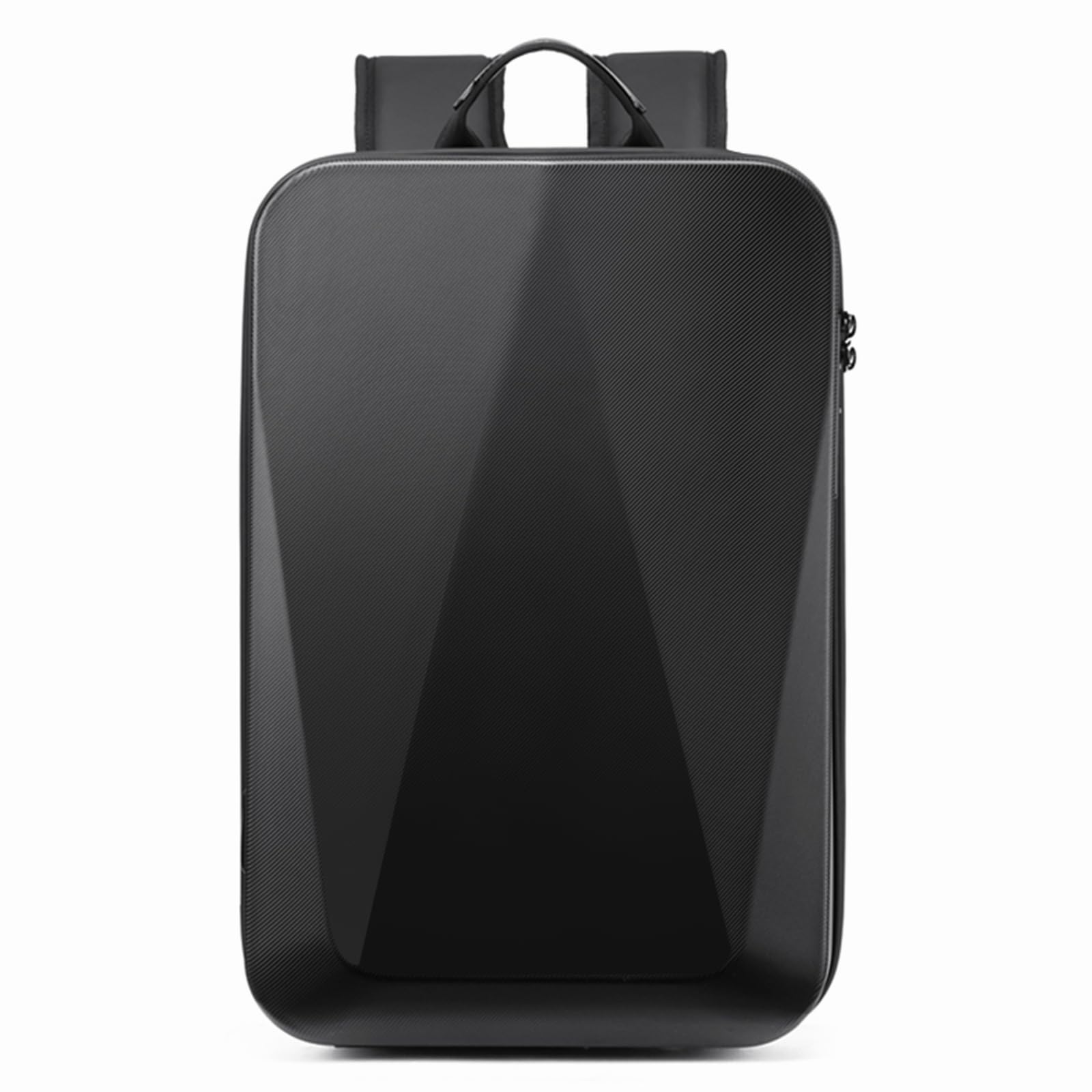 VARLIVOO Zaino Uomo Porta PC 15,6 Pollici, Zaino Antifurto con Porta USB, Impermeabile, Zaini per PC Portatili da Lavoro, Viaggio e Università, Nero B, Standard