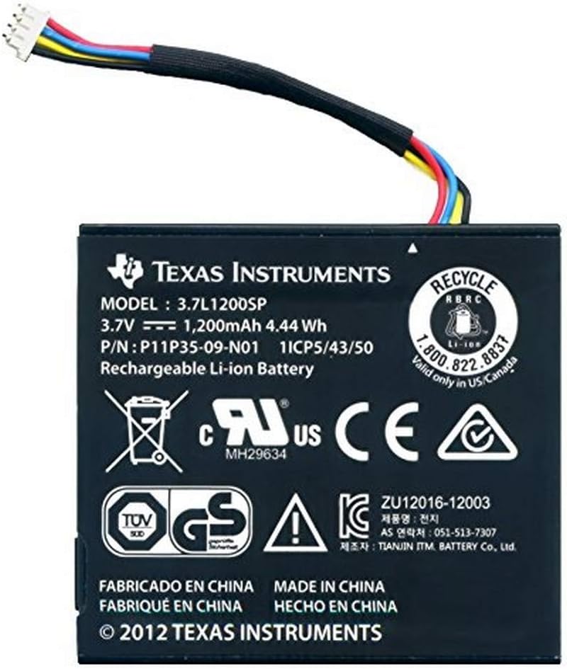 Batteria Per Calcolatrici TI-Nspire CX E TI-84 Plus CE - Ricarica Fino A 100 Ore - Foto 4