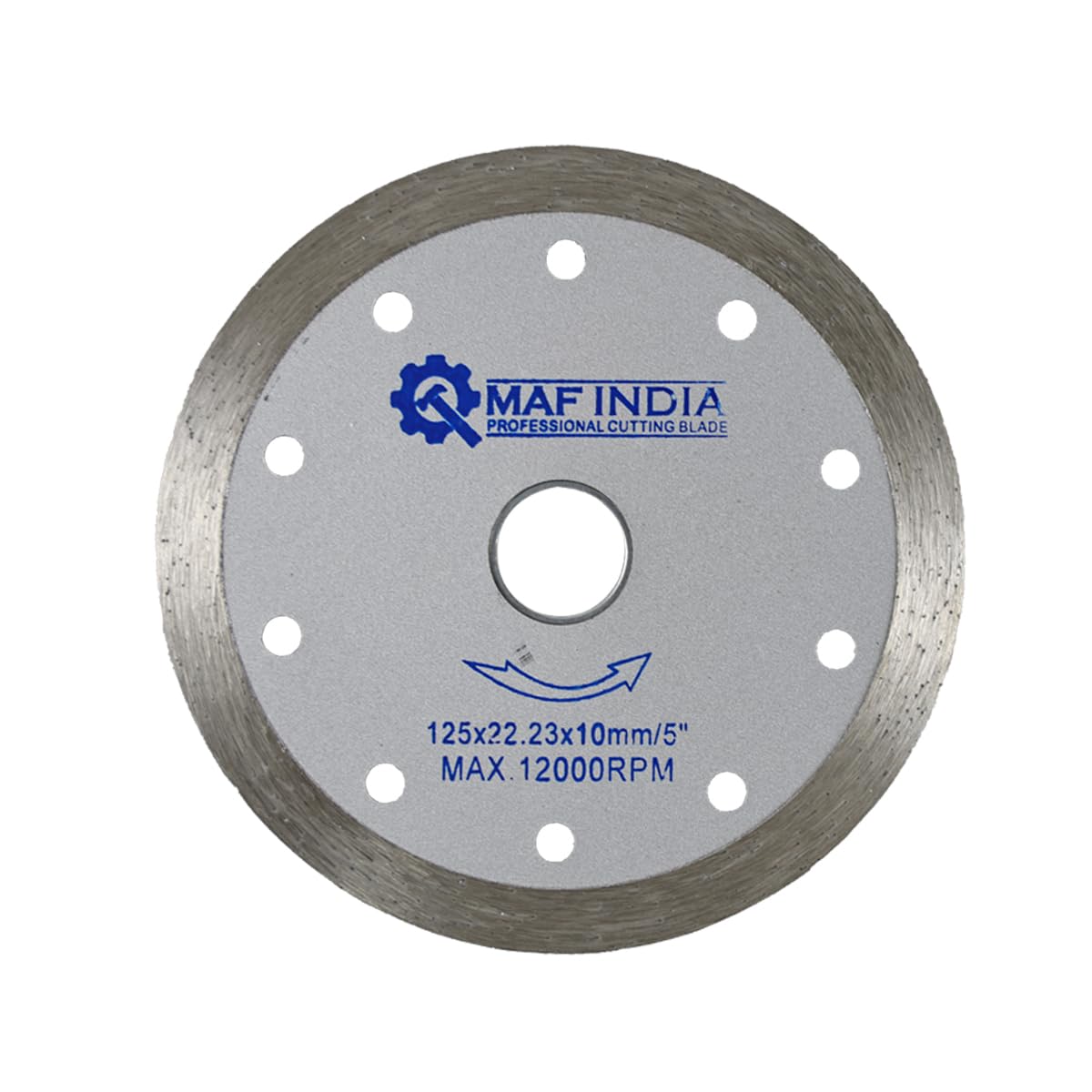 MAF PRO 5-Inch Continuous Rim Diamond Blade – 7/8 Arbor for Wet/Dry Cutting in Tile, Ceramic, Slate (Pack of 1)" (B0DFY6RCWC) Amazon Price History, Amazon Price Tracker