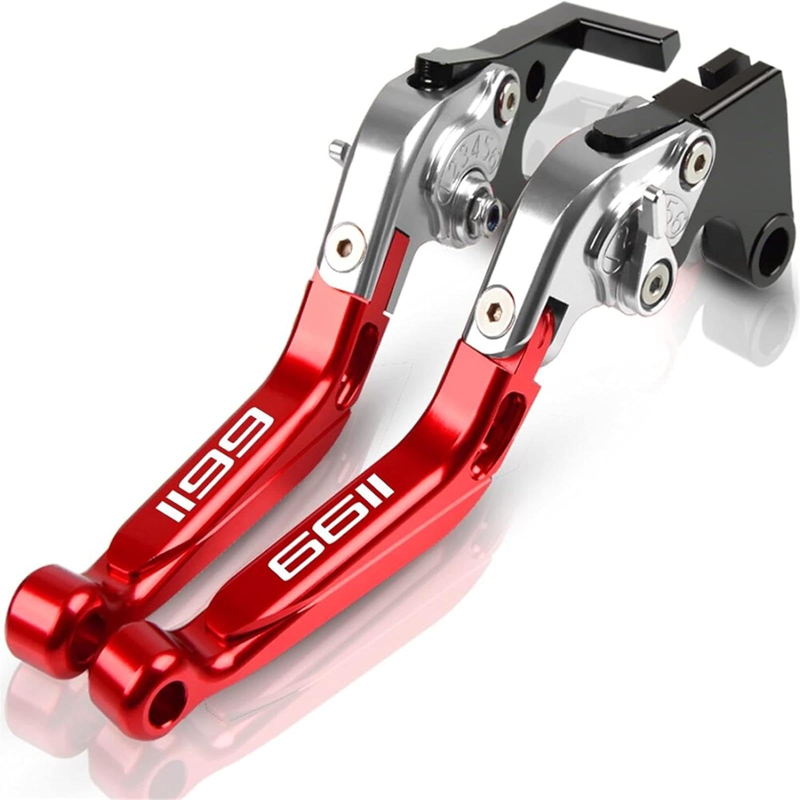 Dźwignia hamulca motocykla Dla Ducati 1199 Dla Panigale S 2012 2013 2014 2015 Motocyklowy hamulec ręczny składany rozszerzalny CNC Moto regulowane dźwignie sprzęgła i hamulca
