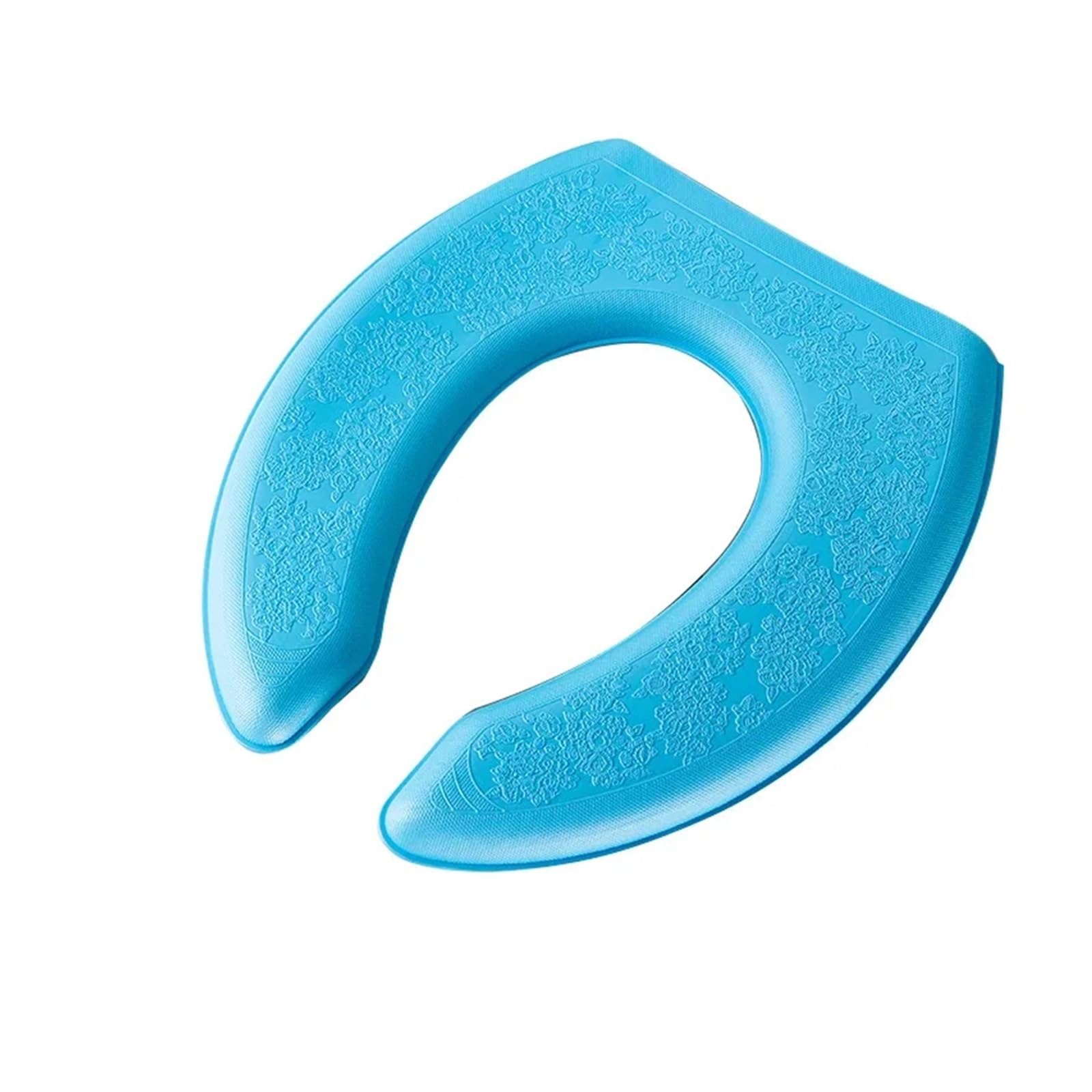 MZSKLW Padded Toilet Seat Waterpoof Soft Toilet Seat Cover Bathroom Washable Closestool Mat Pad Cushion O-shape seat Bidet Accessories(Color-B4)