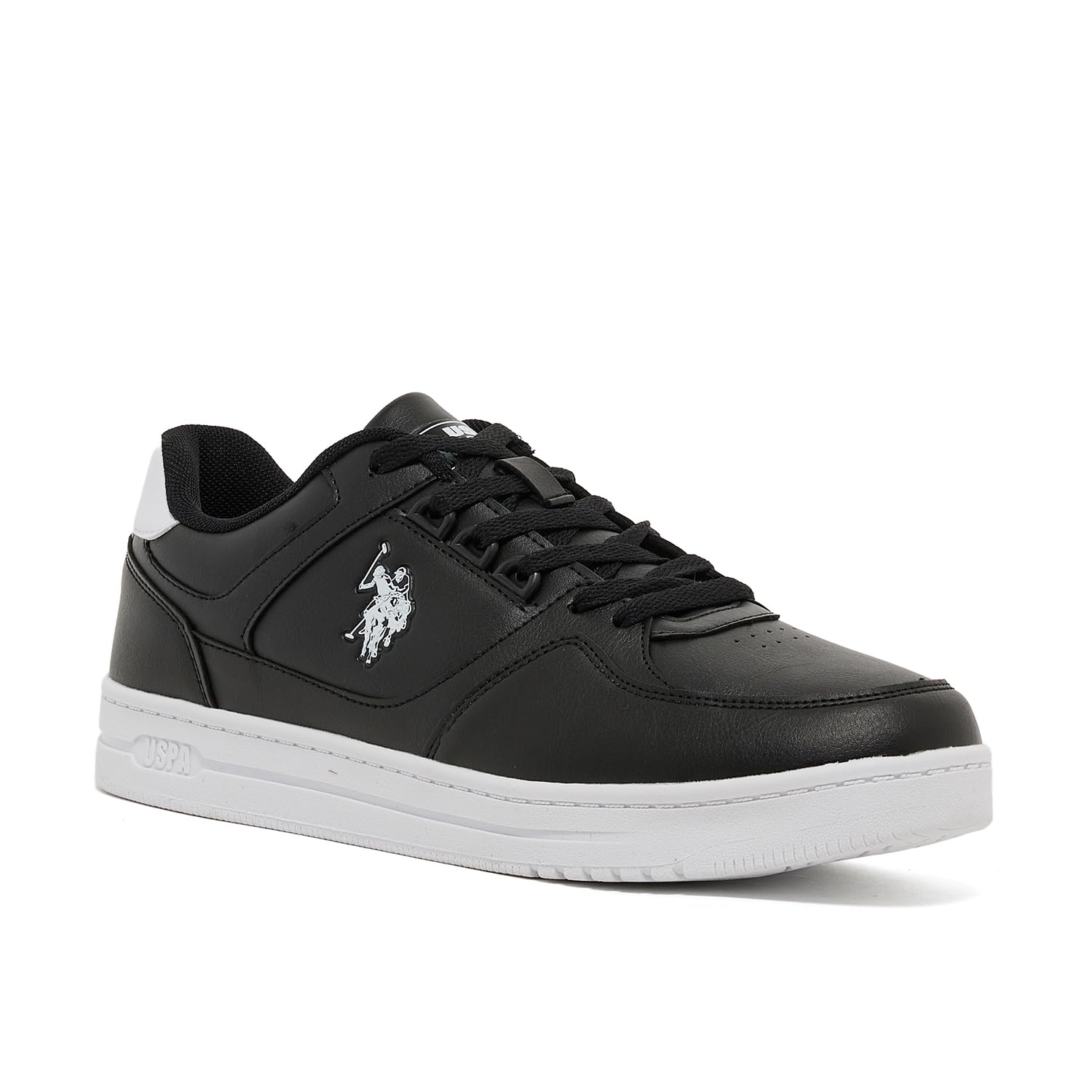 U.S. POLO ASSN Men's-DENNIS MEN-Dennis Low Top Sneakers 44 EU Black