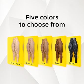 SMITIZEN Silicone Muscle Pants Male Legs Realistic Male Fake Muscle Costume For Cosplay Carnival Pride Parade Halloween