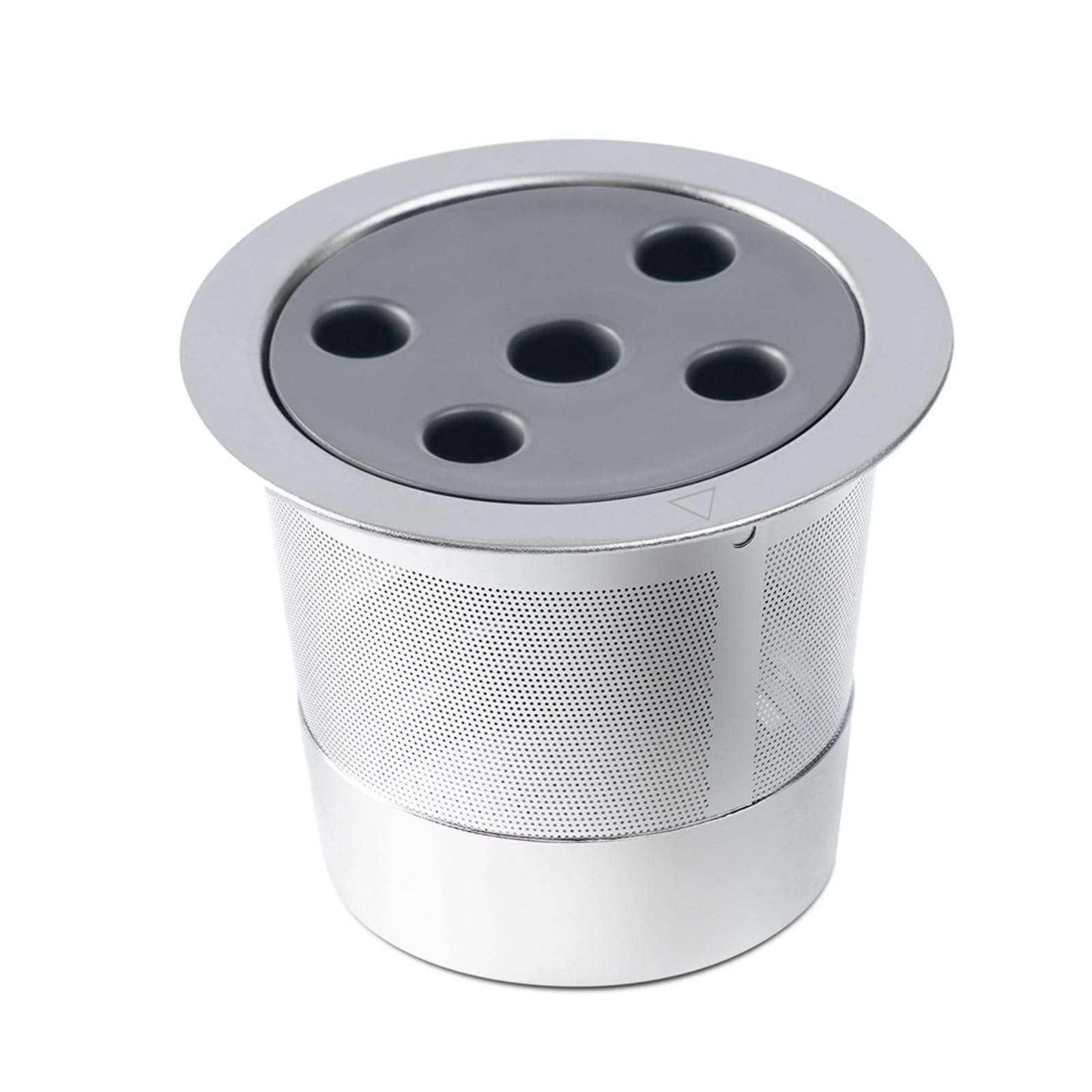 XBERSTAR Stainless Steel Reusable K Cup for K Supreme Plus Reusable Coffee Capsule Coffee Filter Kcup Coffee Filter (1PCS)