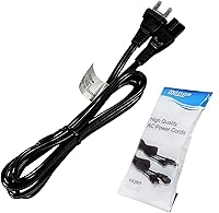 Vista 1 de HQRP Cable de alimentación de CA compatible con VIZIO E-Series E420D-A0 E420DA0 E420i-A1 E420iA1 E420i-B0 E420iB0 E480-B2 E480B2 E480i-B2 E480iB2