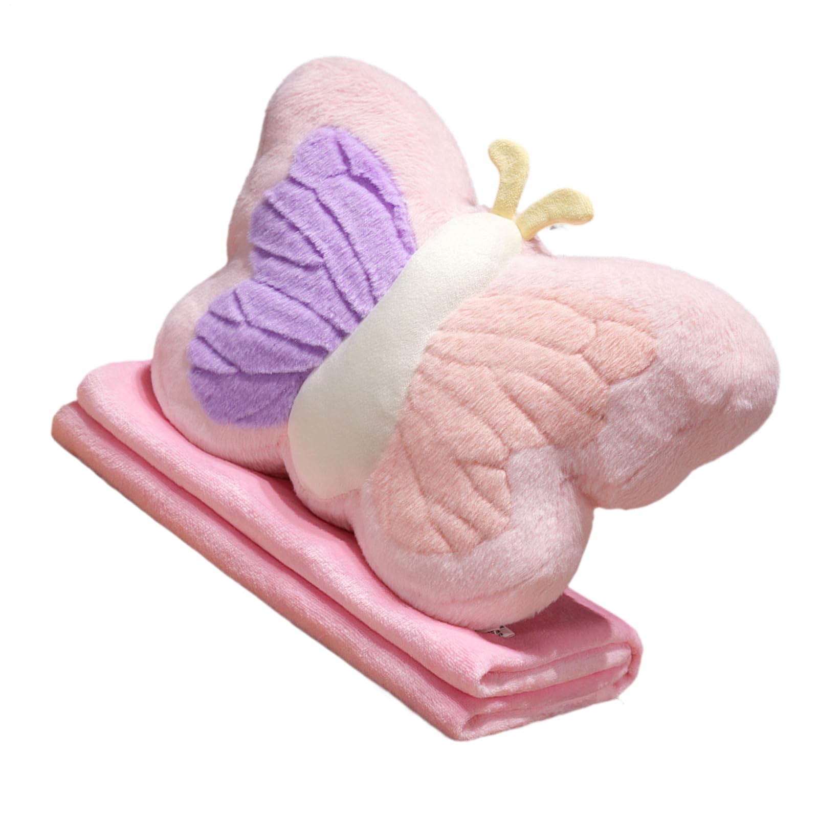 Coussin papillon coloré pour décorer un canapé et illuminer le salon