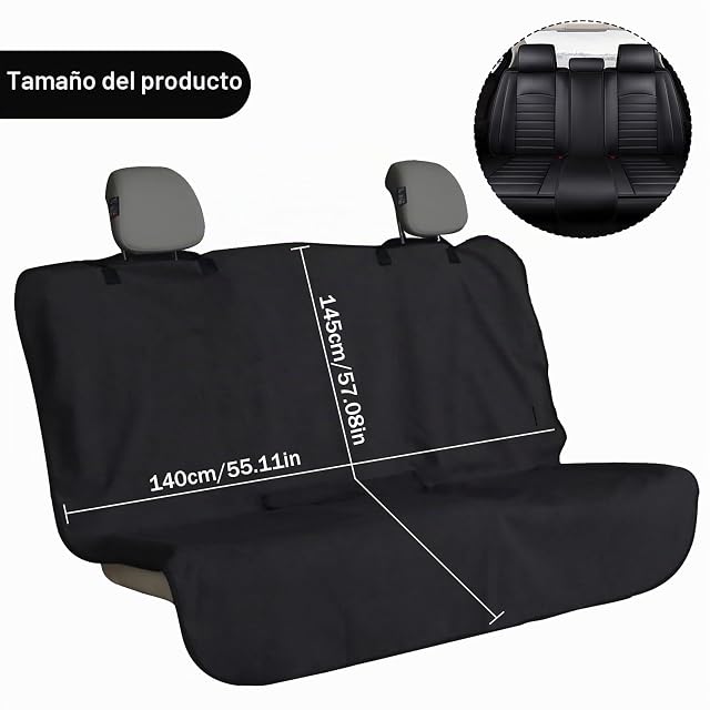Foto 2 de 7 de Fundas para Asientos de Coche, Protector Universal para Asiento de Coche,Antideslizante y Sudor…