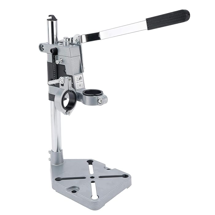 Buy LuckyHigh Two Mounting Holes Adjustable Electric Drill Press Stand
