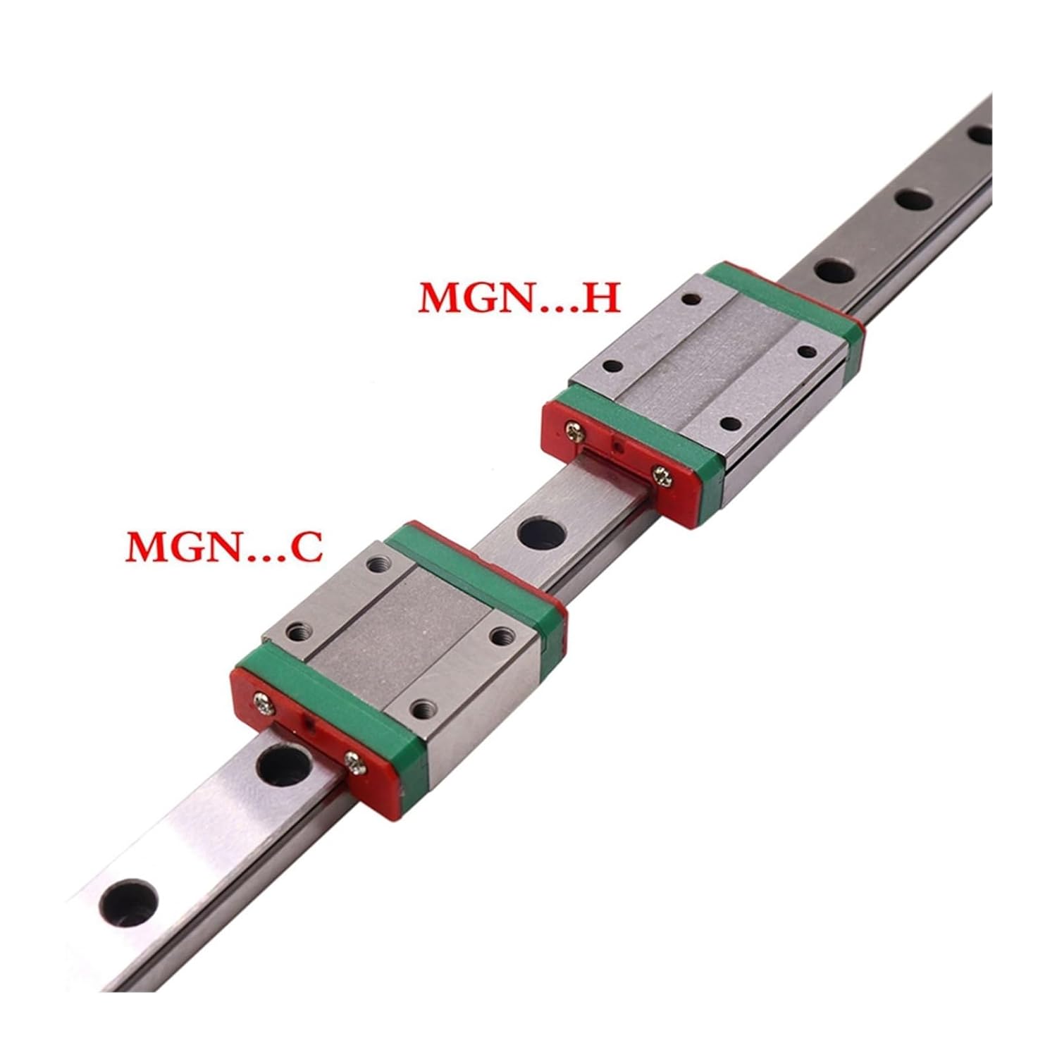 Linear Motion Rail Set CNC Machine 3D Printer MGN12 Linear Rail Guide 1PC MGN12H Miniature Slide + Carriage 100mm-950mm(700mm)