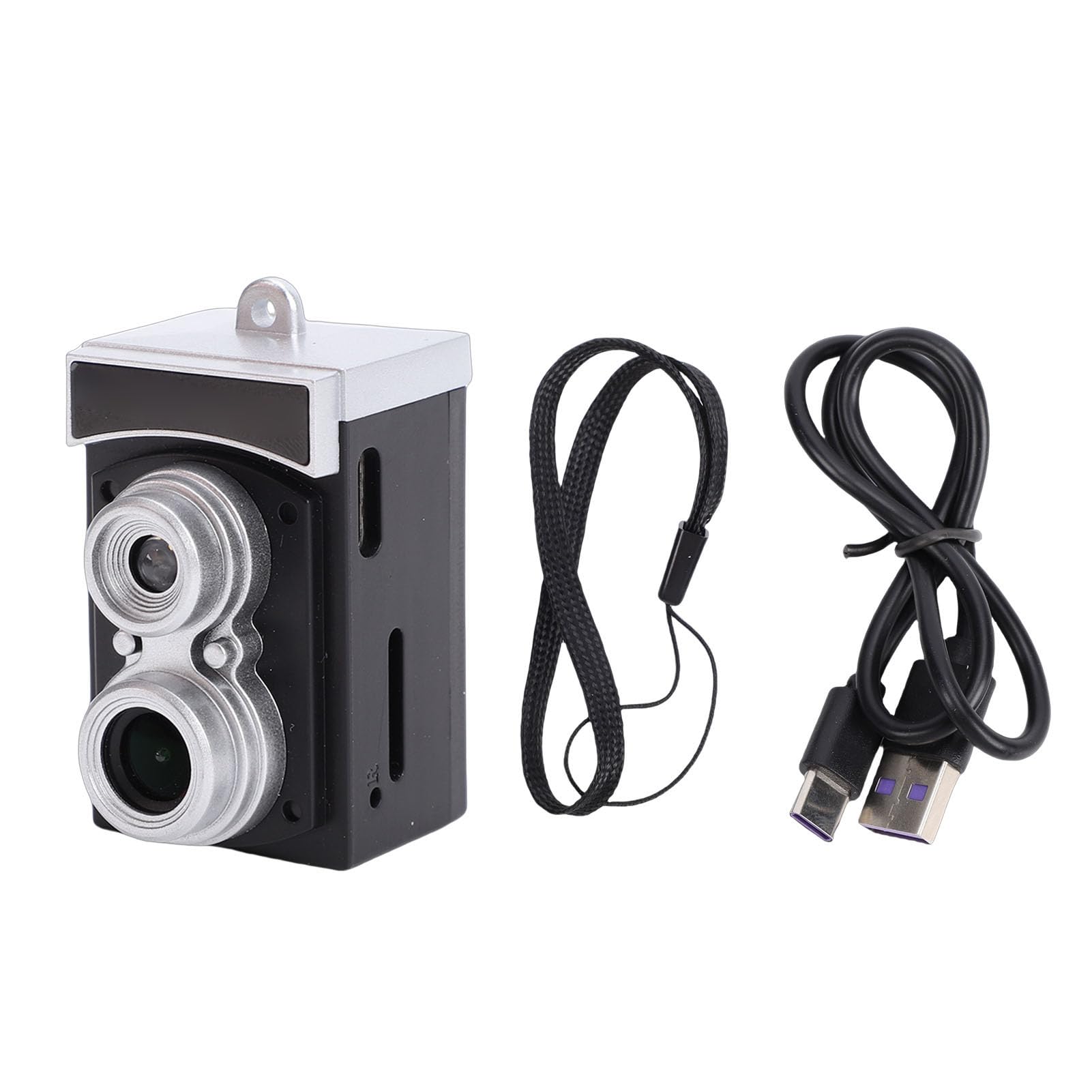 Retro 8.6MP Photo, 1080P Video Camera with Wide Angle Lens, 1.14 Inch Screen, 300mAh Battery, Ideal for Travel and Events, Portable for On The Go Photography (Black)-picture-18