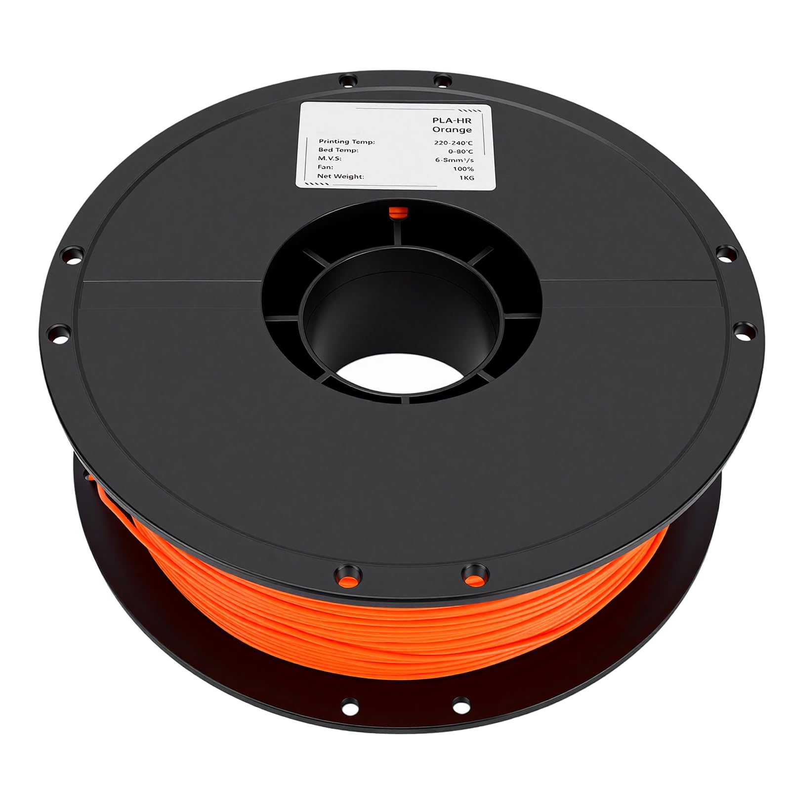 Sxhlseller Filament TPU en Microfibre Haute Résistance 1,75 Mm |Bobine 1KG pour Imprimante 3D FDM Airless Basketballs Orange (ORANGE)