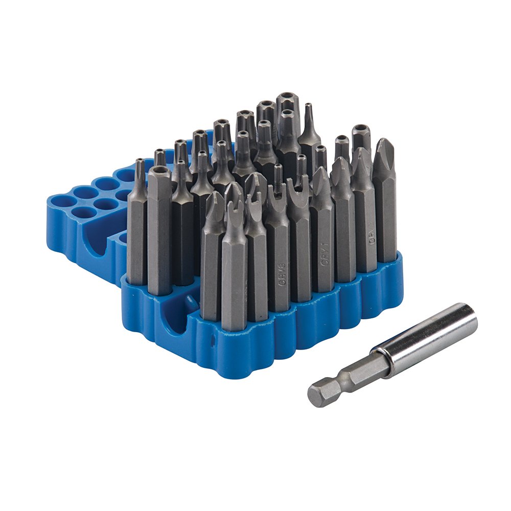 Silverline 50Mm 245016 Security Bit Set 33Pce 50 Mm