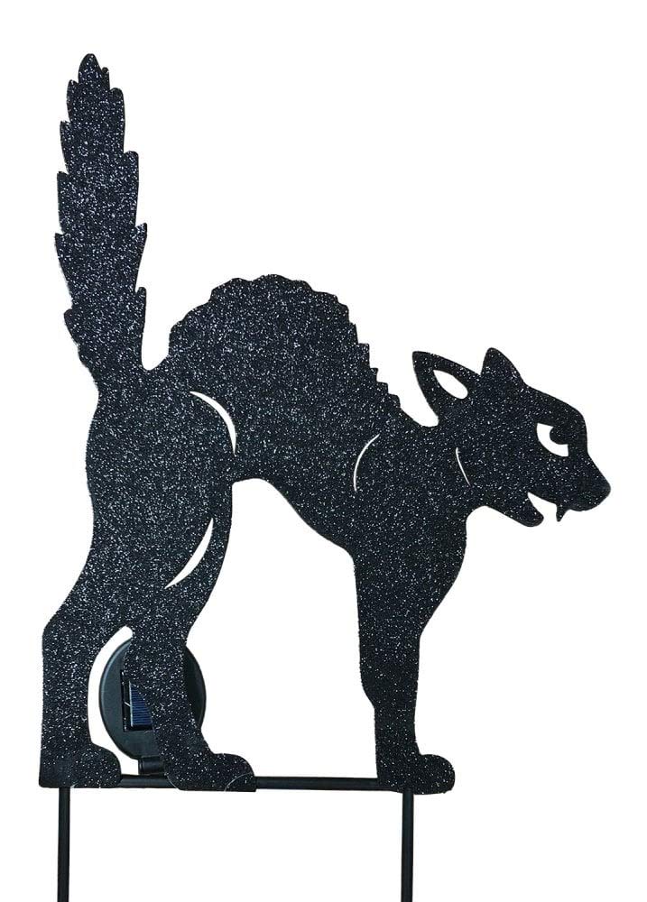 Lámpara animal Black Cat para iluminar y decorar tus noches de terraza de forma mágica