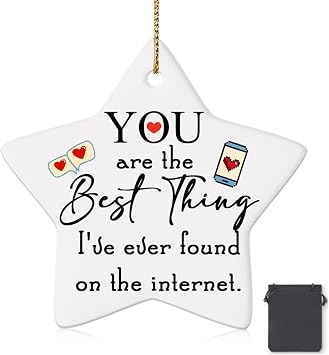 Sieral Internet Dating Hanging Ornament