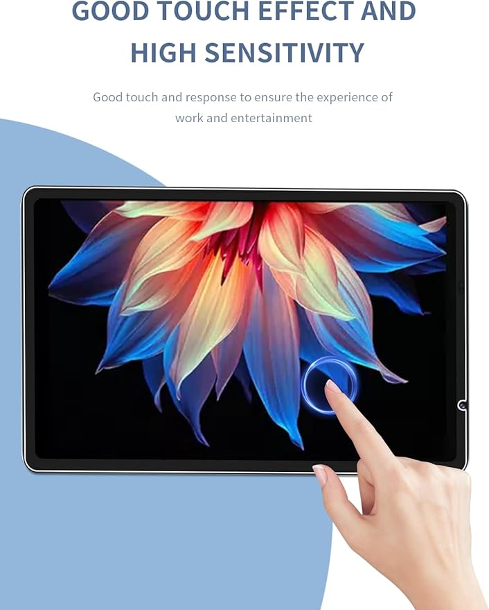 Protector de Pantalla de Vidrio Templado 9H para Blackview Zeno 1 8" (2 Paq) miniatura 3