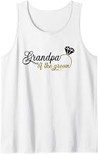 That Says Grandpa of the Groom, Special Grandfather Role Tank Top