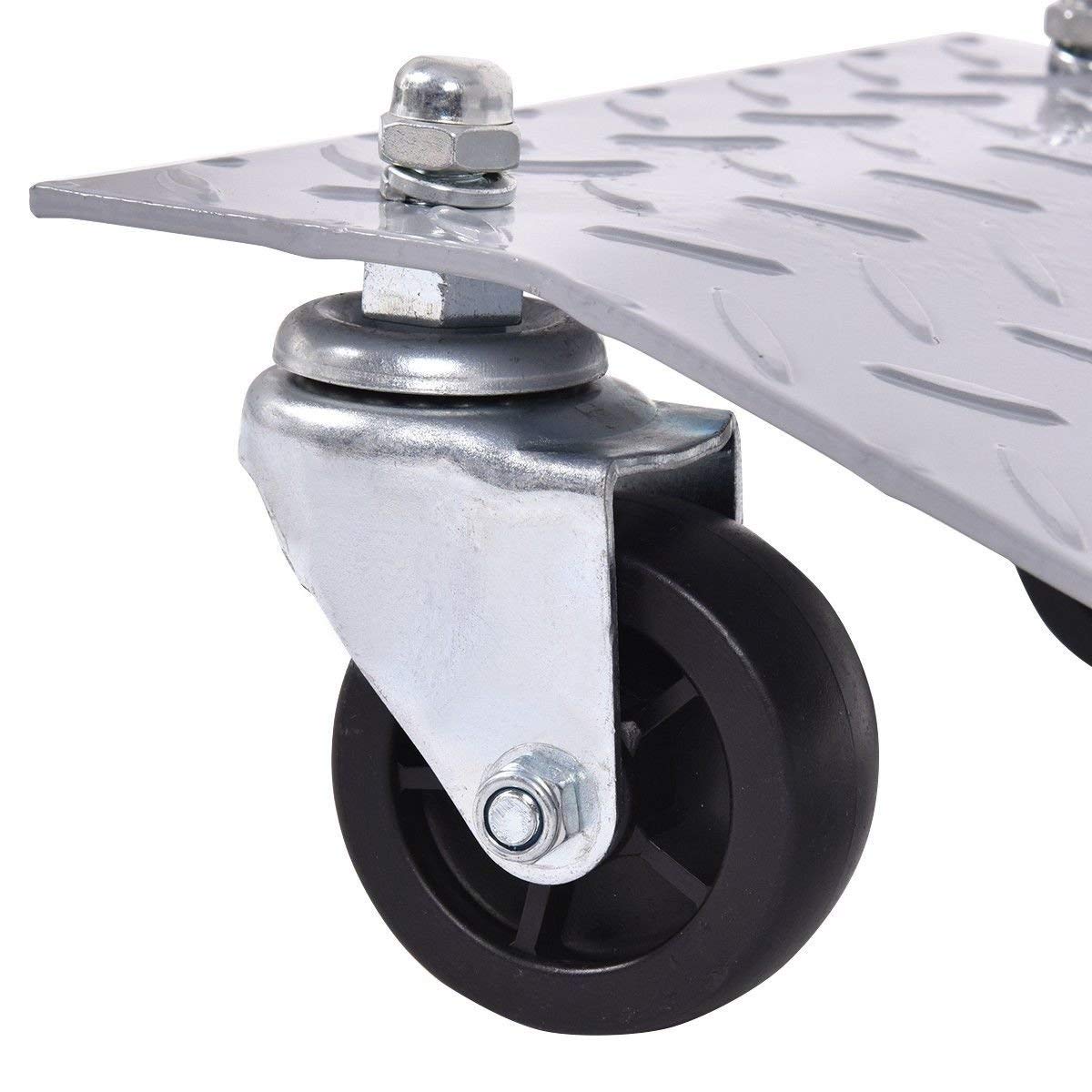 Juego de 4 portacoches posicionadores para coche/plataforma para mover coches, 675 KILOS/und. - JMK10079