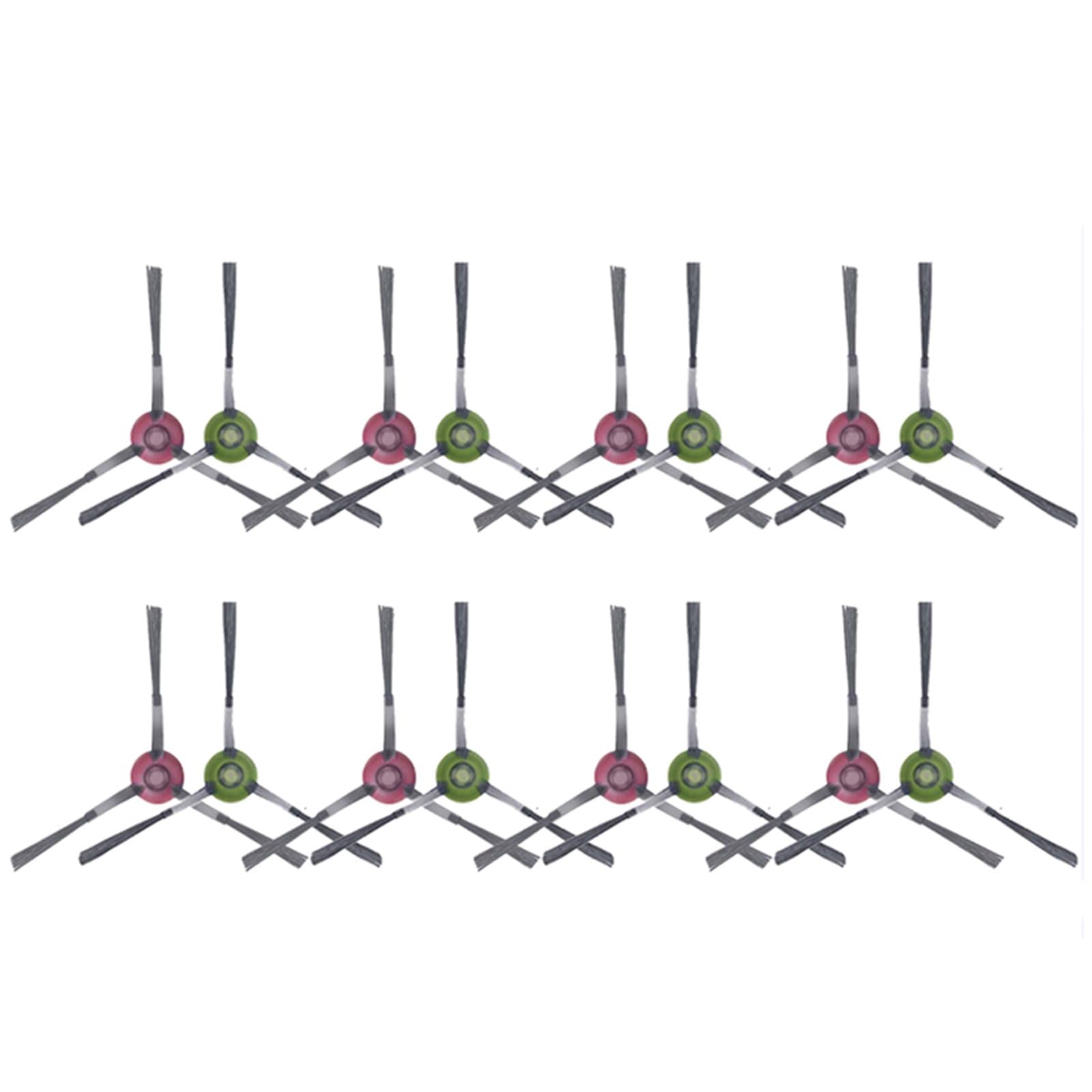 Mekalero Side Brush Maintenance Compatible for YeediCC Sweeper Robot Attachment Brush Cleaning Tool 4 Pair / 8 Pair Attachments Heads Spare Partsultra Robot Roller Spare