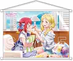 ラブライブ！サンシャイン!! 小原鞠莉/等身大タペストリー/Aqours/アニメ ラブライブ！サンシャイン!! 小原鞠莉/等身大タペストリー