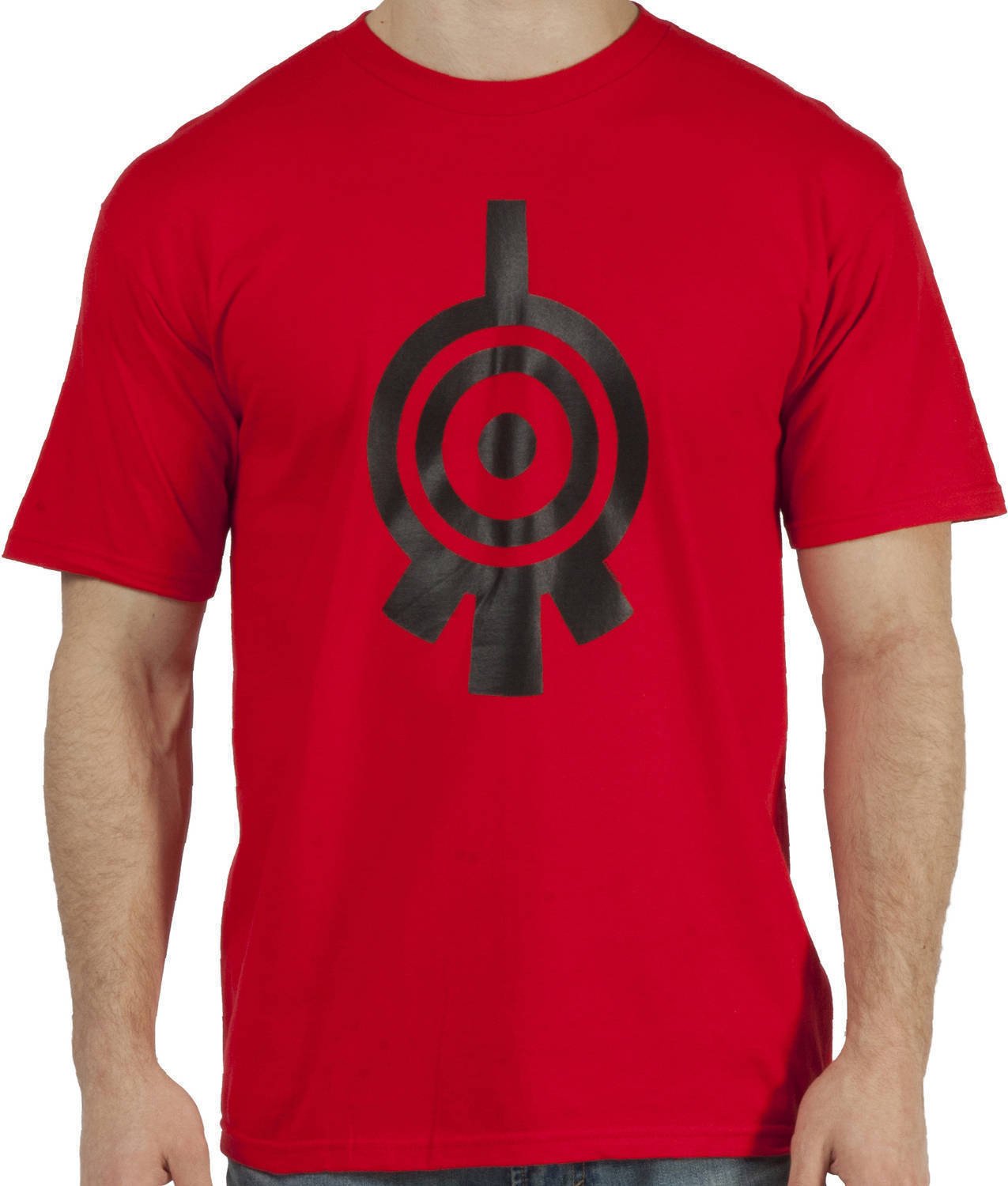 80sTees.com Men's Code Lyoko Xana Symbol T-Shirt Red