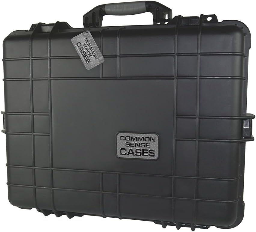 5006 Equipment Hard Case With DIY Foam - Weather Resistant - Black - Internal Dimensions: 21" x 16" x 9"