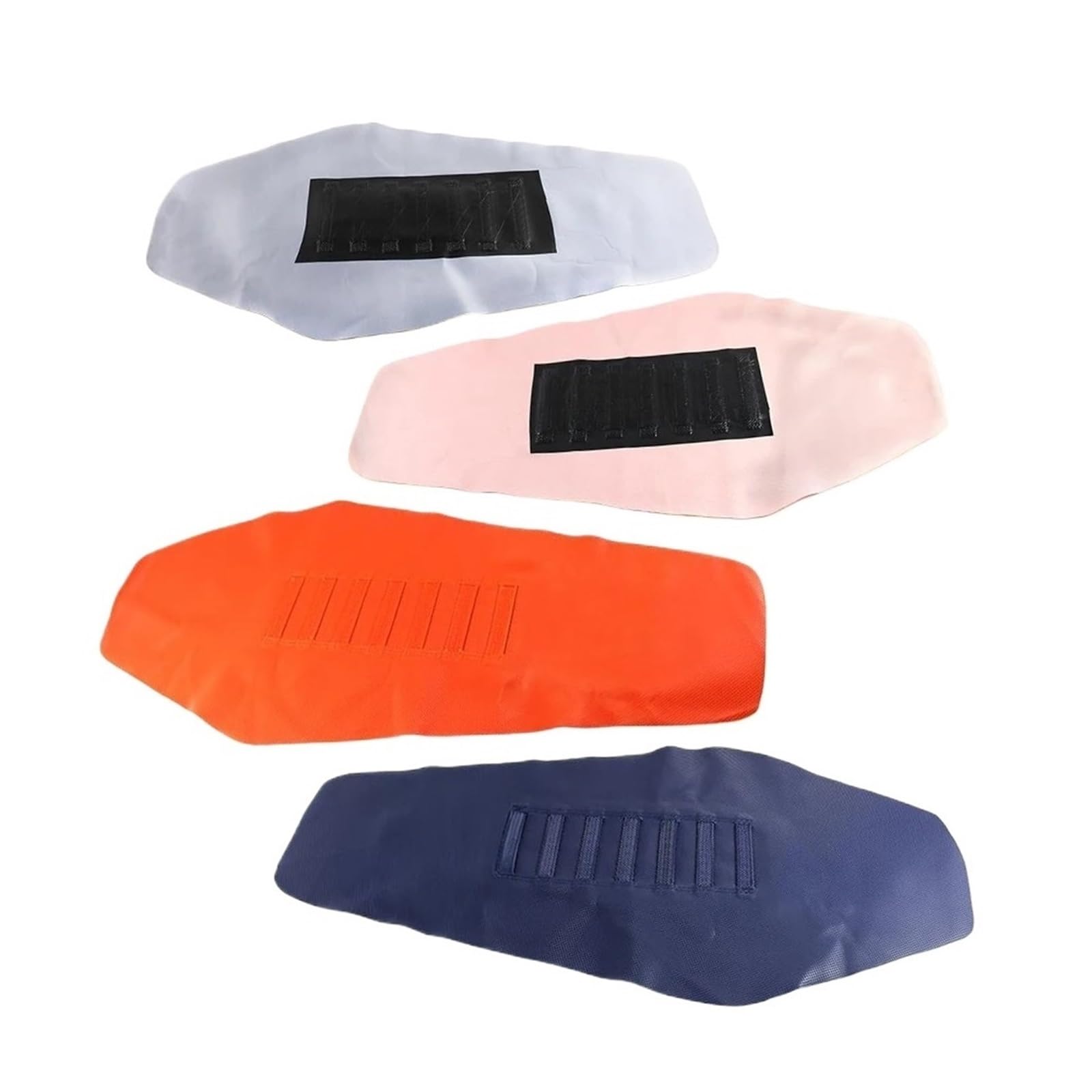 Funda para Asiento de Motocicleta Pinza Antideslizante para Motocross, Accesorios de Cubierta Asiento para Honda CRF,para Yamaha Funda Asiento para Moto(Azul)