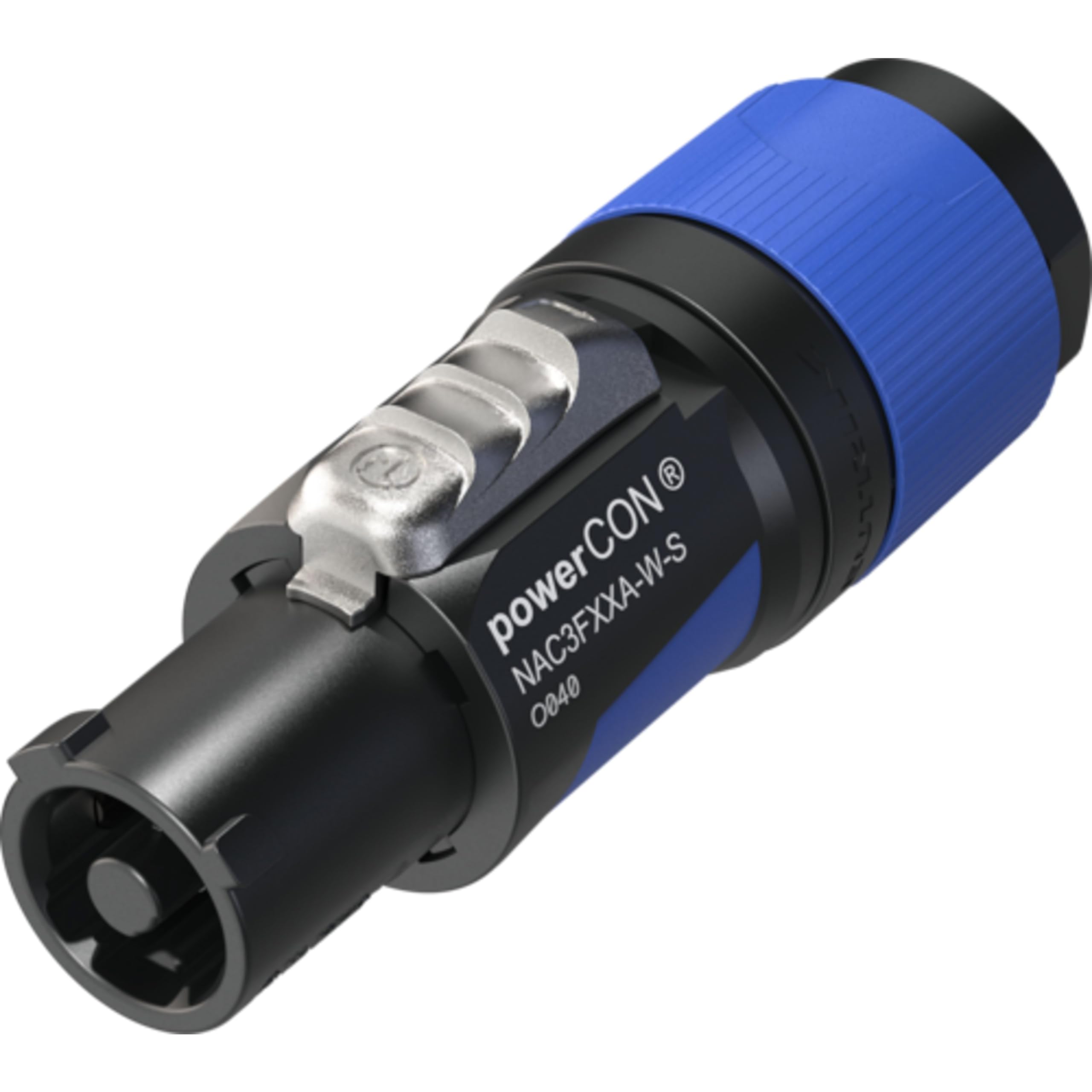 NeutrikNAC3FXX Powercon Connectors | NAC3FXXA-W-S Powercon | 6-12mm Blue