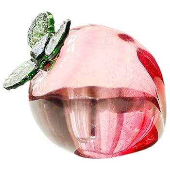 パステル寿桃筆箱 書道具 文房具 装飾品现代工芸品 美術品 置物