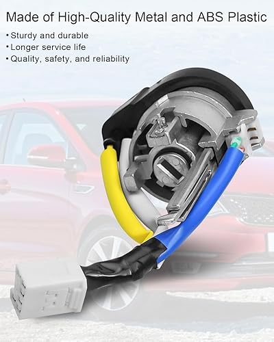 Miniatura 4 de Interruptor de cilindro de bloqueo de encendido con 2 llaves apto para Kia Rio 2013-2017 Kia Optima 2011 2012 2013 2014 2015, reemplazo 81900-1WK00