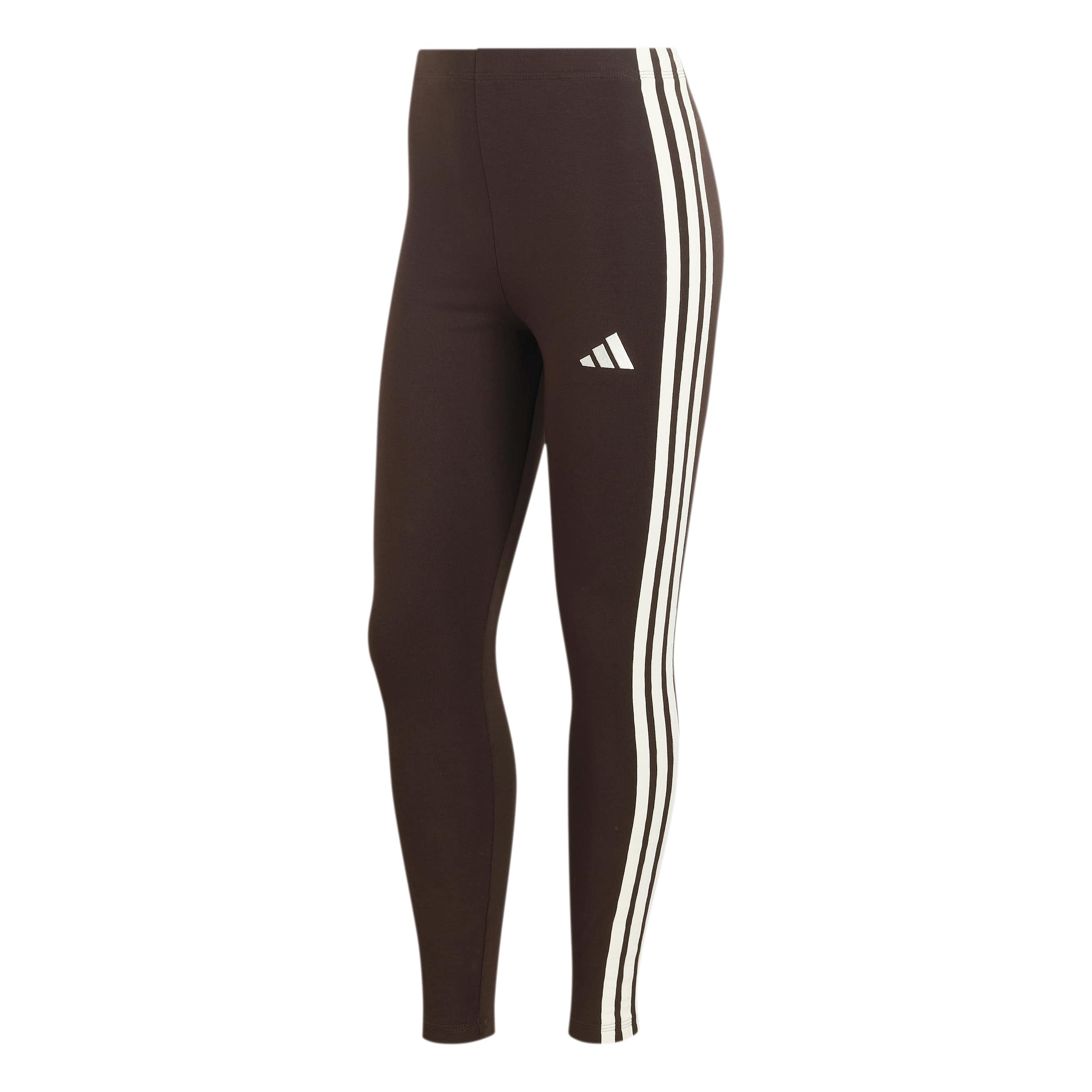 Adidas Sportswear Essentials 3-Stripes Leggings Women's Brown Extra Large