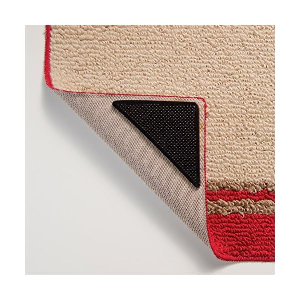 JML Ruggies: Anti-Slip Rug Grippers - Press & Stick on (8 Pack) Re-Usable - Image 3