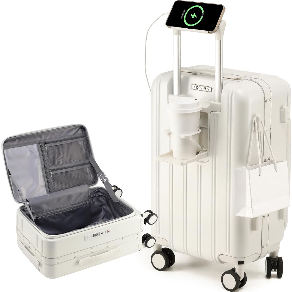 Amazon | [SKYFLY] スーツケース 機内持ち込み 片開き キャリーケース