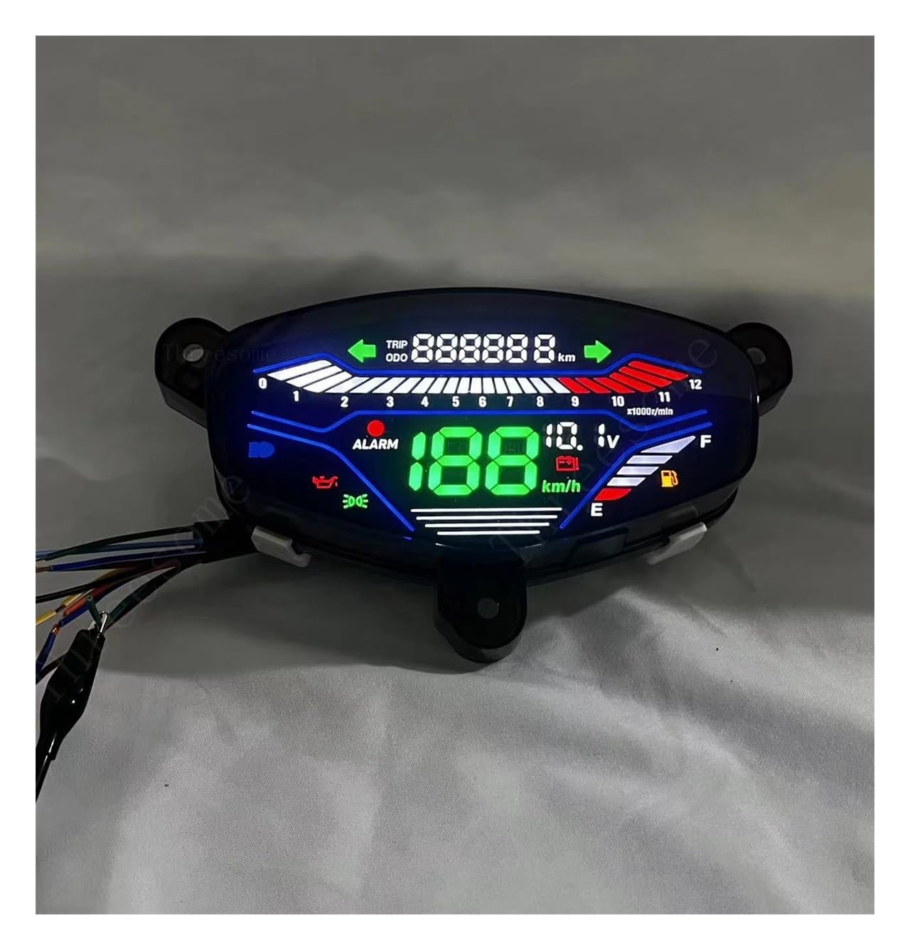 KITACO アドレスV125G デジタルスピードメーター オドメーター V125