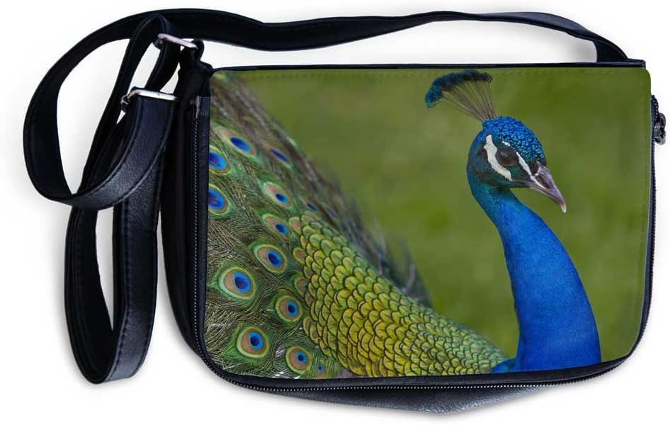 Shoulder Bag Sling Bag Handbag Purse With Adjustable Strap - Peacock