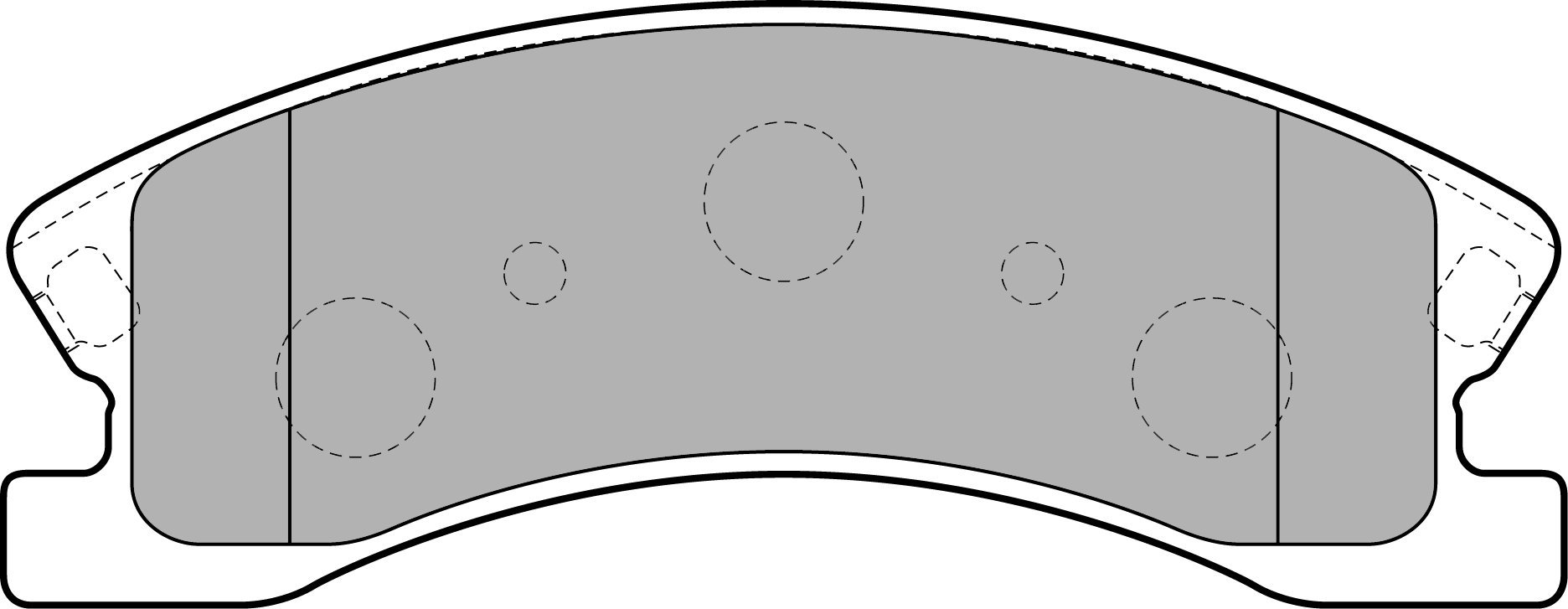 Delphi LP1906 Pastiglia Freno-image