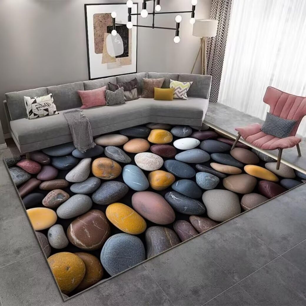 Tapis moderne et minimaliste de qualité supérieure gris 180x250cm style abstrait chic