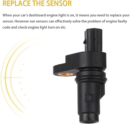 Miniatura 5 de OCPTY PC553 Sensor de manivela Sensor de posición del cigüeñal apto para Buick LacrosseRegalVerano, para Chevy Captiva SportCobaltEquinoxHHRMalibu,