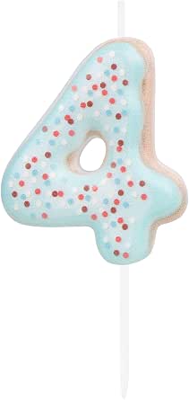 AOOLADA 19th Birthday Candles, Gold 3D Number 19 Happy Birthday Candle, Cake Topper Decorations For Teenagers Boys Girls In