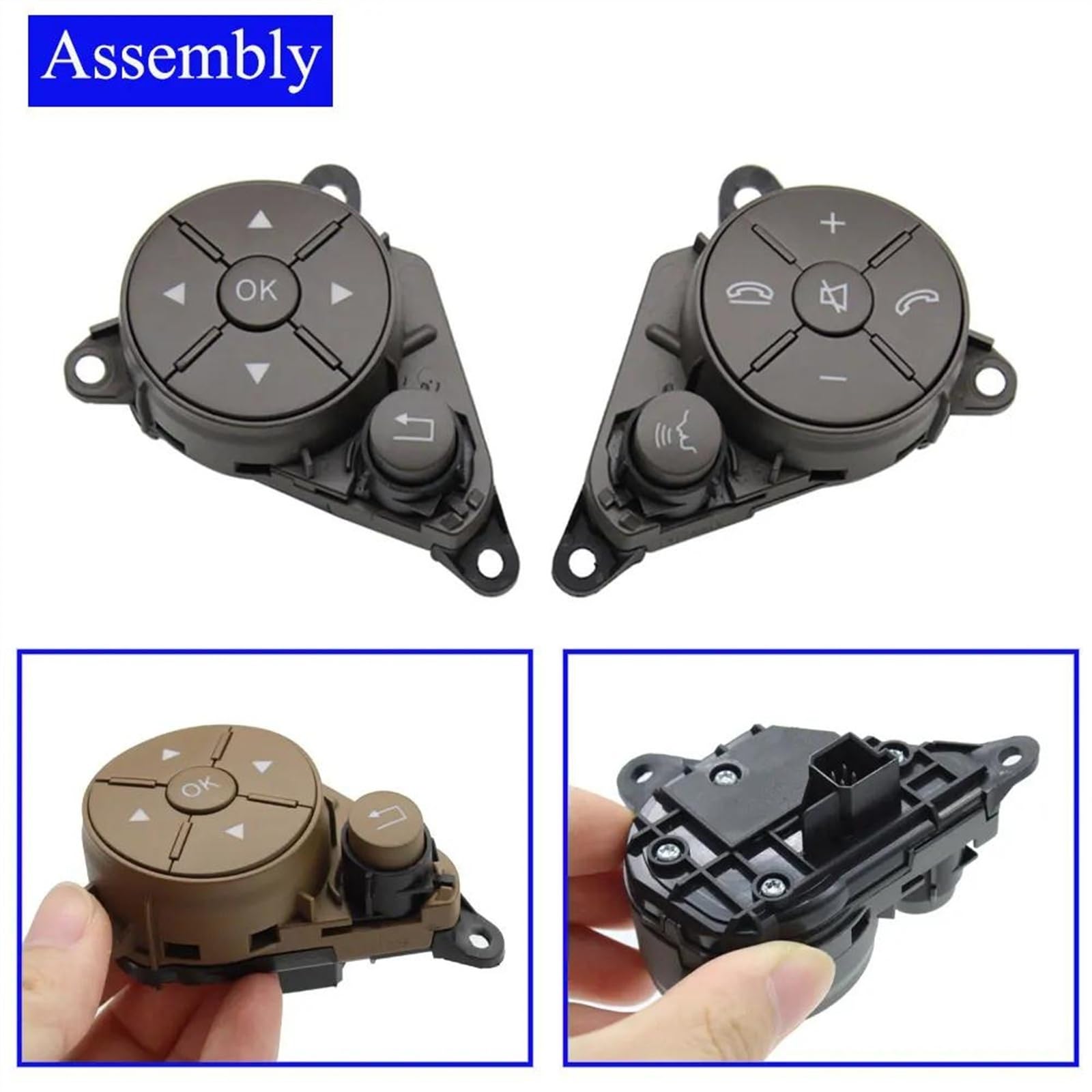 Steering Wheel Buttons For Mercedes C-Class W204, E-Class W212, GLK X204 (2007-2012) - View #2