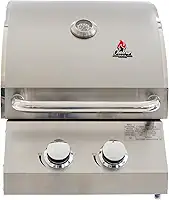 Churrasqueira a Gás Chaleur Grill de Embutir 2 queimadores para Bancada Chaleur Brasil