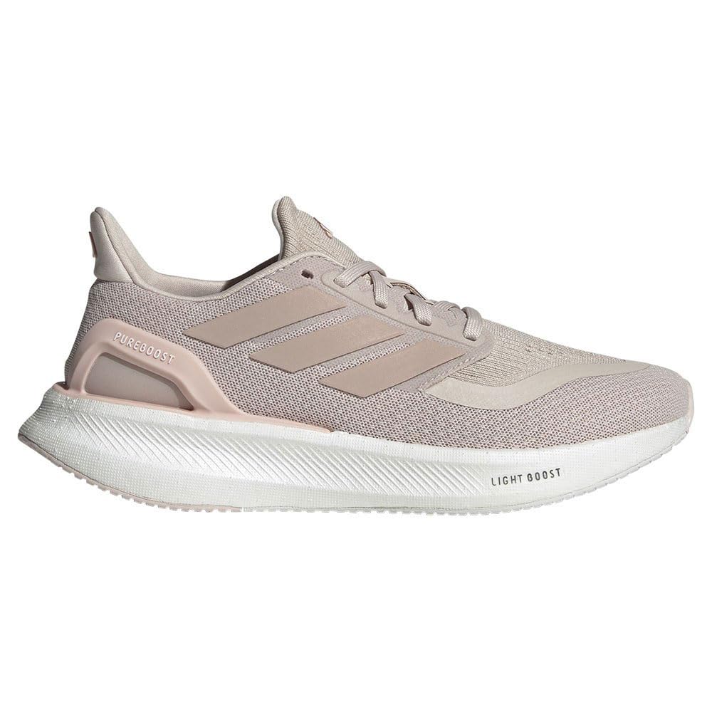adidas Women's Pureboost 5 Running Shoes, Putty Mauve/Sandy Pink met./Sandy Pink, 4.5 UK