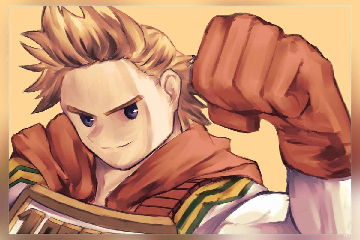 POSTERDADDY Anime My Hero Academia Mirio Togata Poster Reprint Matte Finish Paper Unframed 12 x18 Inch (Multicolor) - 10220