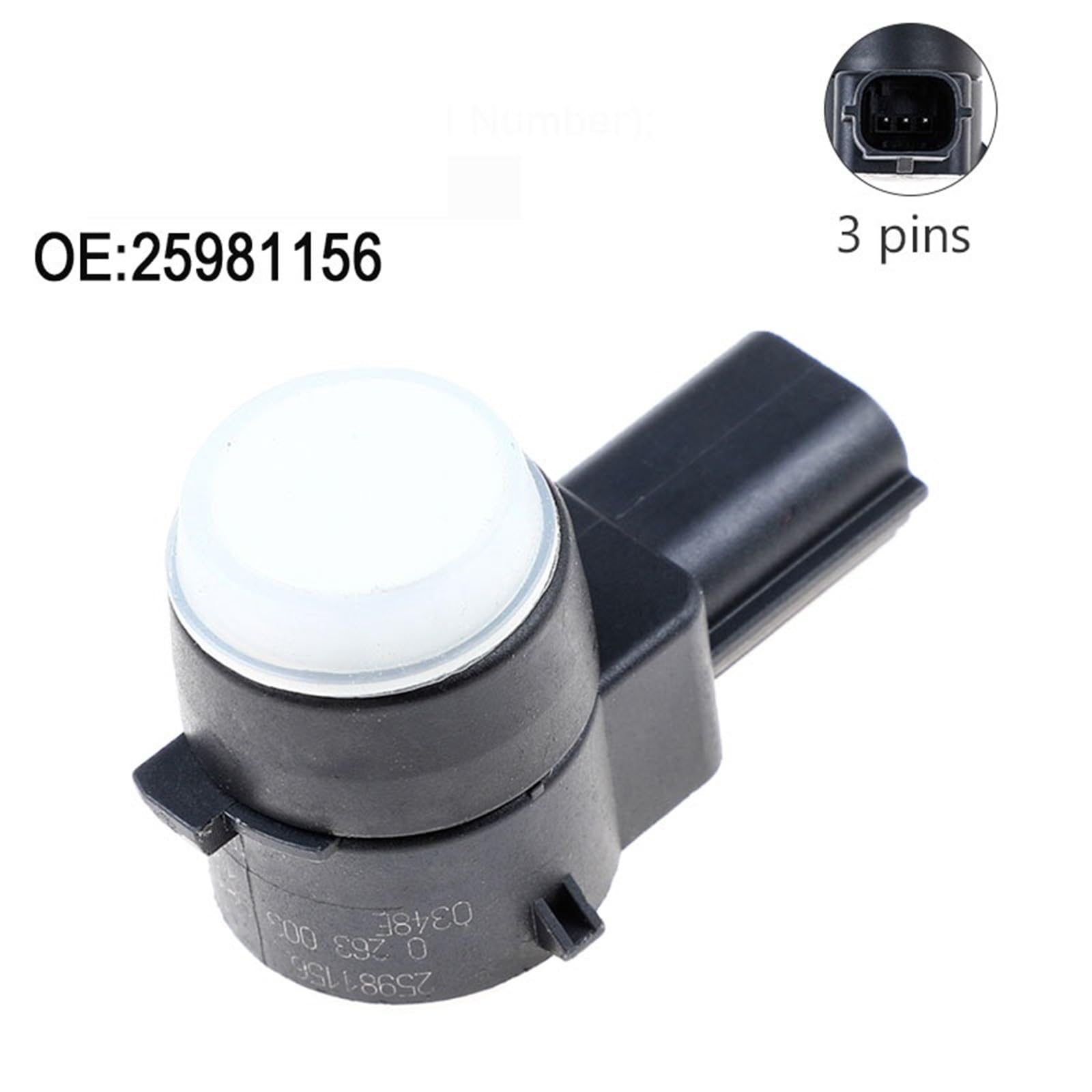 Capteur de stationnement PDC for pièces Automobiles, 1 pièce, capteur de Distance de stationnement for Voiture OEM 25981156 0263003981
