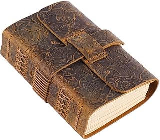 Vintage Notebook Leather Journal Notepad Thick Sketchbook Unlined Vintage Journal With Lock And Key Lined Paper Vintage Journal Notebook Vintage Journaling Supplies Kit For Women Art