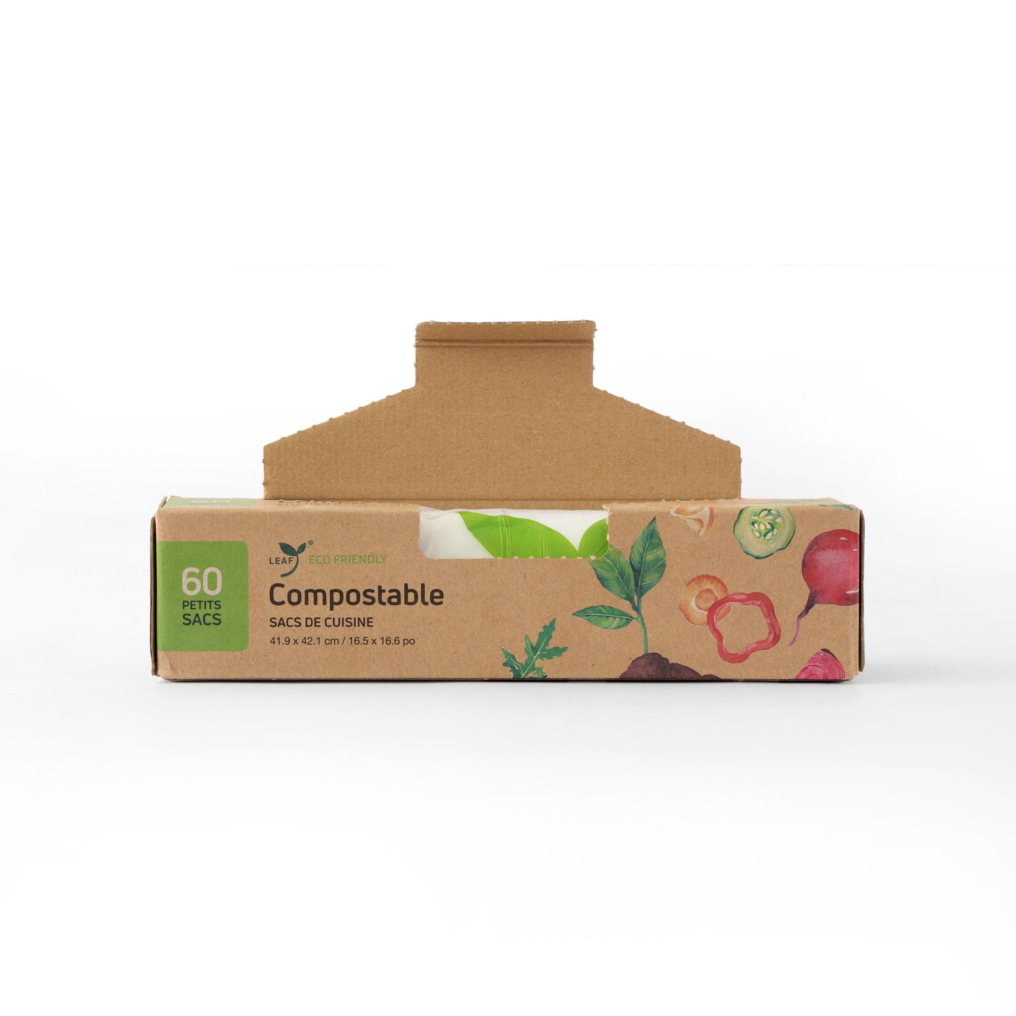 LEAF Compostable Kitchen Bin Liner (Small 60 Count)