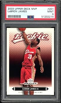Amazon.com: 2003-04 Upper Deck MVP LeBron James #201 Rookie